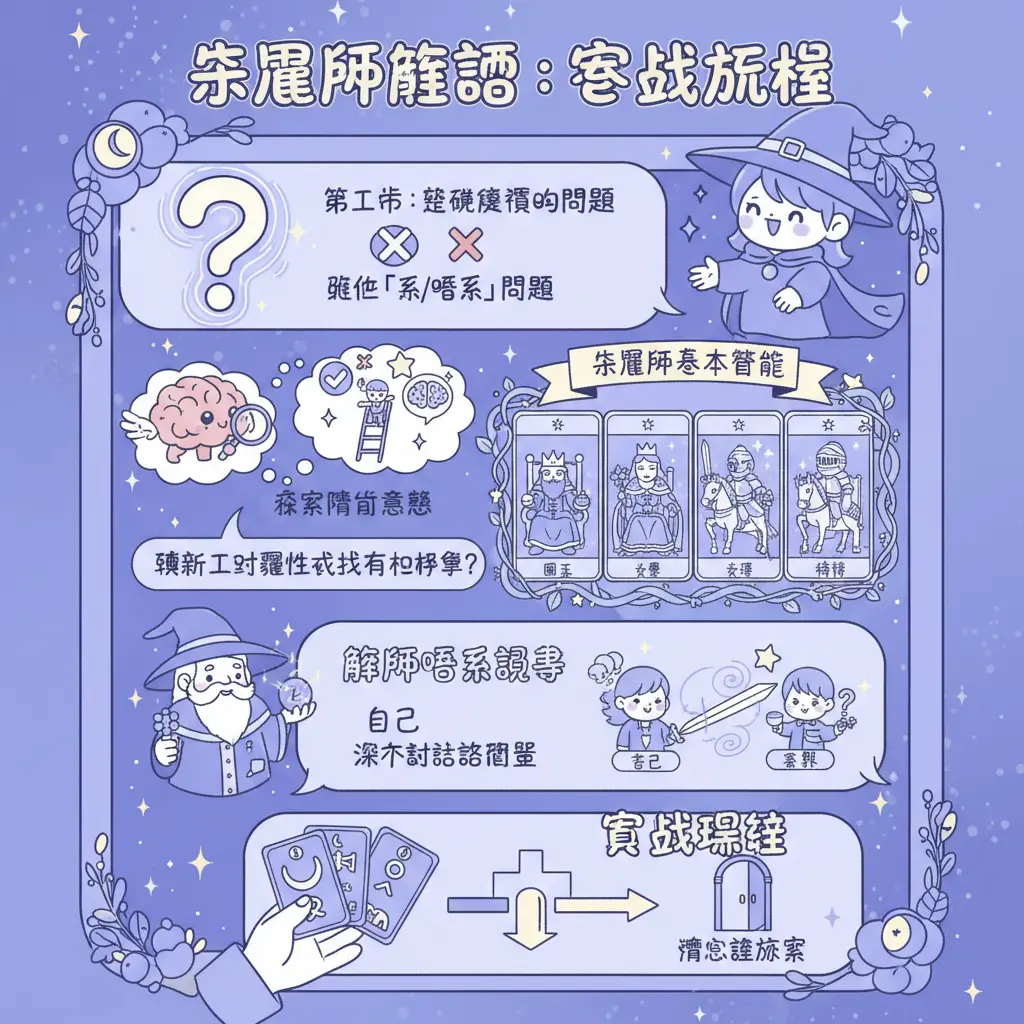 塔羅牌解讀 - 宮廷牌